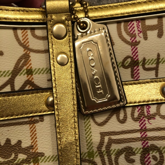 Coach Tattersall Graffiti purse LIMITED EDITION - Picture 4 of 6